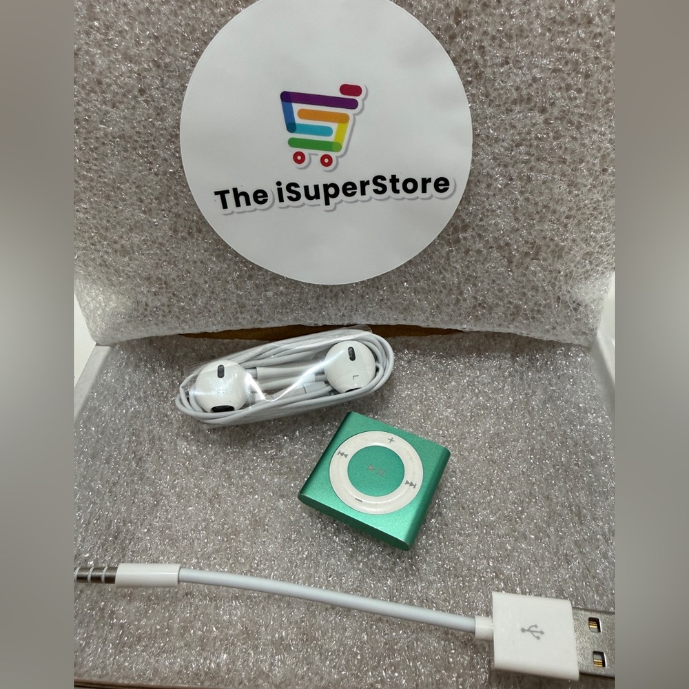 Apple iPod Shuffle 4th Gen 2GB Dark Green + 1 YR Warranty - Picture 2 of 5